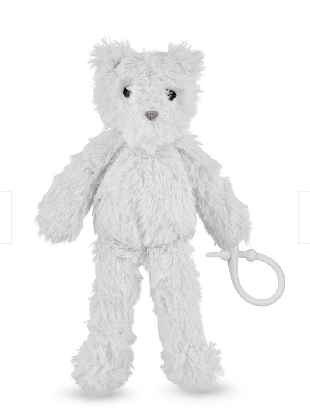Ryan and Rose Baby Cutie Cuddle Bear Cub Plush Detachable Lovey Pacifier Holder